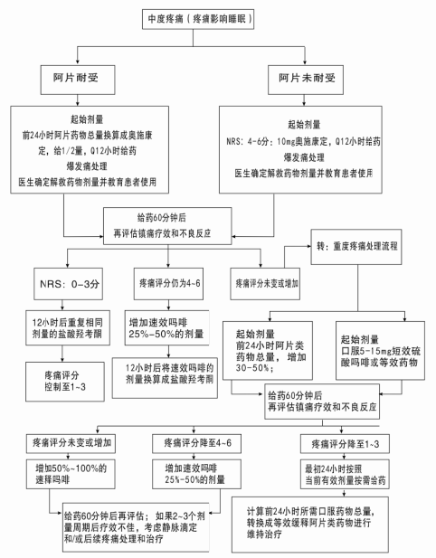 癌痛患者治疗(滴定)流程